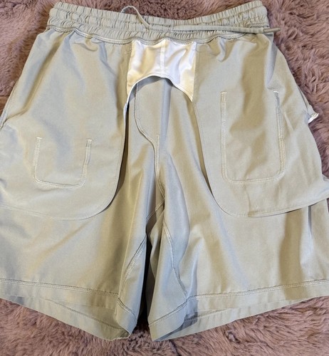 Lululemon Pace Breaker 7” Shorts Unlined Stretch Gym Run Size S Men’s Euc - Picture 3 of 7