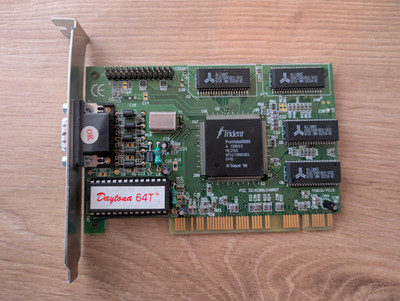 GRAFIKKARTE DAYTONA 64T+ TRIDENT PROVIDIA9685 2MB PCI 64-BIT