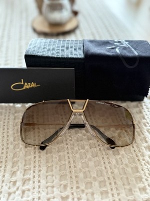 Vintage CAZAL 902 TARGA design col 97 gold plated Sonnenbrille