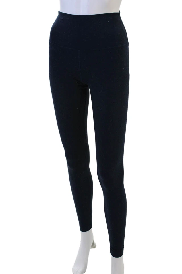 Leggings al tobillo para mujer Lululemon azul oscuro talla 4 Foto 2 de 4