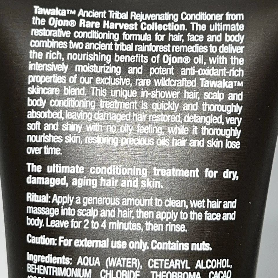 Ojon Rare Harvest Tawaka Ancient Tribal Rejuvenating Hair Cleanser & Conditioner - Image 4 of 4