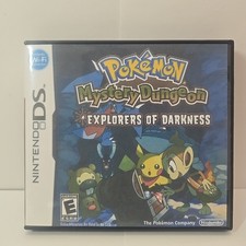 Replacement Case For Pokemon Mystery Dungeon Explorer Of Darkness Nintendo DS