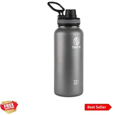 Originals 32 oz Vacuum Insulated Stainless Steel Water Bottle with Spout Lid,...