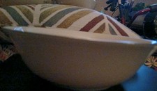 Lenox Large Bowl Special 24 Karat Gold Trim Made In USA