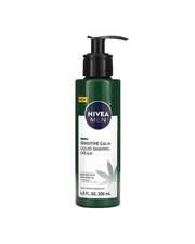Nivea Men Sensitive Calm Liquid Shaving Cream Pump Bottle 6.8 FL OZ - NEW