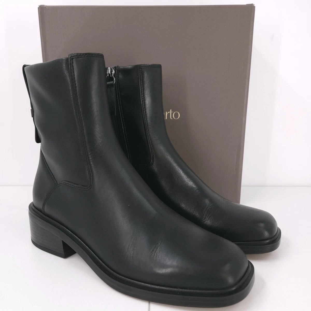 Franco Sarto Black Ankle Boots for Women for sale | eBay