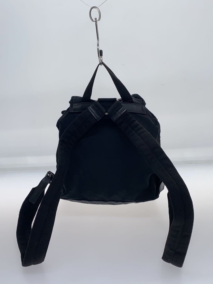 PRADA Backpack Nylon BLK Solid - image 3