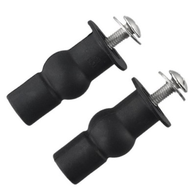 Reliable and Sturdy Toilet Seat Hinge Hole Fixings with Rubber Screw Nut