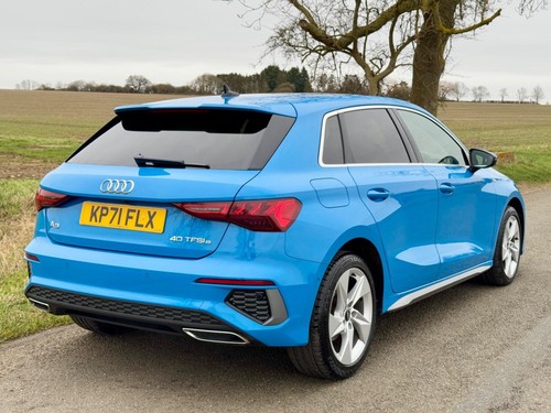2022 Audi A3 1.4 TFSIe 40 S line Sportback S Tronic Euro 6 (s/s) 5dr (17in Alloy - Picture 10 of 24