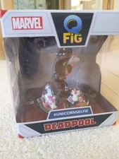 Marvel Deadpool Unicorn Selfie Q-Fig Max Toons Figure - Brand New