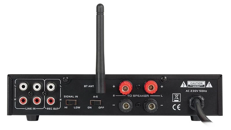 Dynavox HiFi Verstärker ESA-18 MK BT Bluetooth & Mikrofon-Eingang, 2 x 75 Watt - Bild 3 von 4
