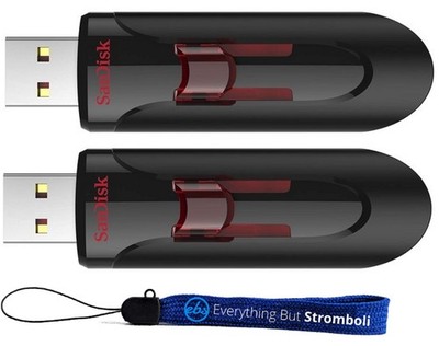 SanDisk 128GB Glide 3.0 CZ600 (2 Pack) 128GB USB Flash Drive Flash Drive Jump...