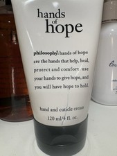 Philosophy Hands of Hope Hand Cuticle Cream 4 oz Gift