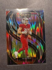 2024 Panini Select - Premier Level Tip Reiman #196 Black & Red Shock Prizm (RC)
