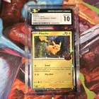 Pikachu 018/091 Holo CGC 10 2024 Trick or Trade BOOster Graded Pokemon Card