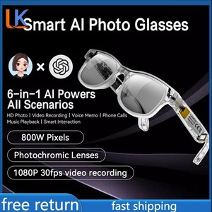 AI Smart Glasses Camera /Photography/Video Recording /Translation IOS/ANDRIOD TG