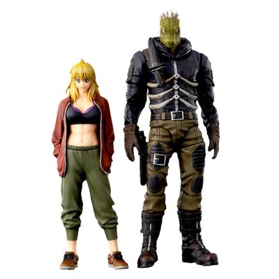 Sentinel Dorohedoro Caiman and Nikaido 1/12 Action Figure Set