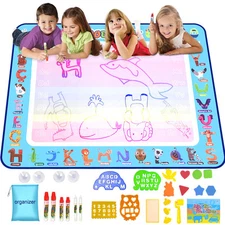 Doodle Mat Large Water Writing Doodle 40 x32 inch Drawing Mat for Kids Toys G...