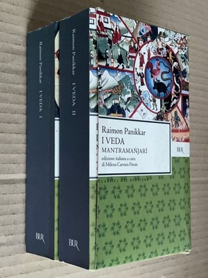 Raimon Panikkar - I VEDA MANTRAMANJARI - Box 2 Bände Rizzoli Bur 2005