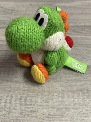Nintendo Amiibo Yoshi Wool World Amigurumi Strickspielzeug Yoshi grün Garn