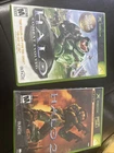 Halo 1 Combat Evolved and Halo 2 Original Xbox. Tested. Lot Of 2 Games
