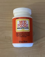 Mod Podge Gloss Water base Sealer 8oz Glue Decoupage Gloss Finish