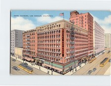 Postcard Hotel Hayward Los Angeles California USA