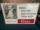Rare Vintage 1956 Coors Beer Lighted Motion Advertising Sign Hamms Budweiser