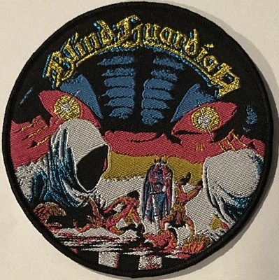 Blind Guardian - Battalions of Fear 4'' x 4'' Round Woven Patch [Power Metal]