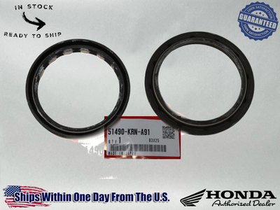 Honda OEM Fork Seal Dust Seal Kit CRF 250R/RX 15-24 450R 51490-KRN