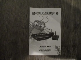 atari flashback 6 classic game console 100 games built-in 