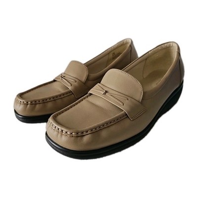 Womens Softspots Veronica Slip On Leather Comfort Shoes Taupe Size 11 M Nice