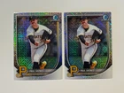 (2) 2025 Bowman Paul Skenes 2-Card Mega Box Mojo Lot Pittsburgh Pirates