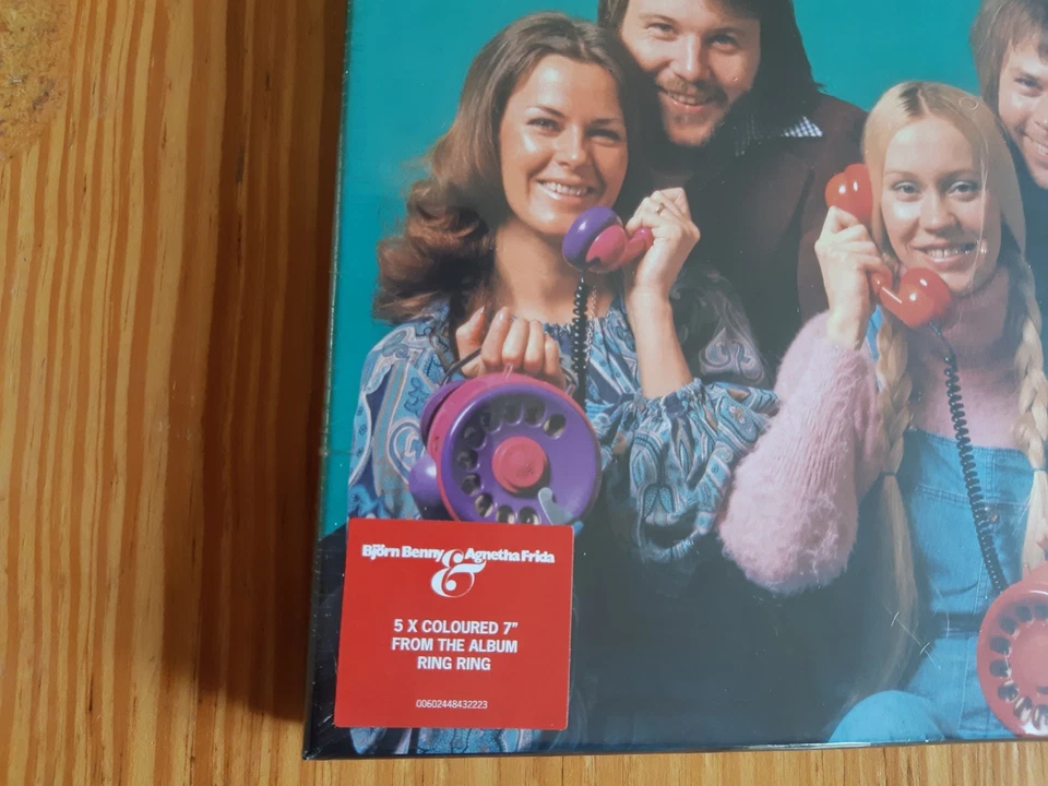 ABBA - SET OF 7 x COLOURED VINYL 7" SINGLES BOX SETS - LTD. EDITION SEALED / NEW - Image 4 of 4
