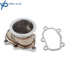 V-band Clamp Flange 2.5 63mm Turbo Down Pipe Adapter Fit For T25 T28 Gt25 Gt28 V-band Clamp Flange 2.5 63mm Turbo Down Pipe Adapter Fit For T25 T28 Gt25 Gt28