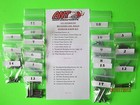 1957 PLYMOUTH BELVEDERE 2 DR. SEDAN INTERIOR & EXTERIOR SCREW KITS 119 pcs.