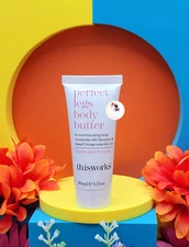 This Works Perfect Legs Body Butter 1 fl oz/30 ml Travel Size NEW SEALED