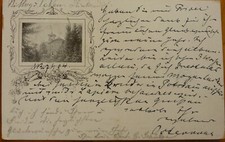 Schloß b. Neu-Hinkendorf 1904 Sommerfeld Lubsko Landsberg Warthe Grünberg Danzig