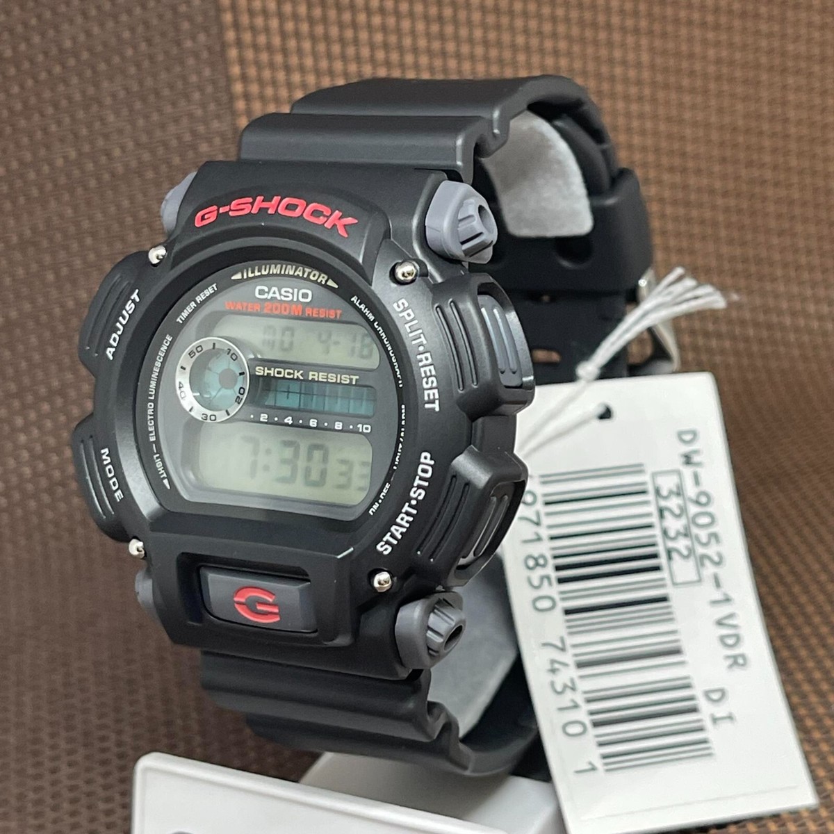 Casio G-Shock DW-9052-1V Black Digital Chronograph Quartz Men's