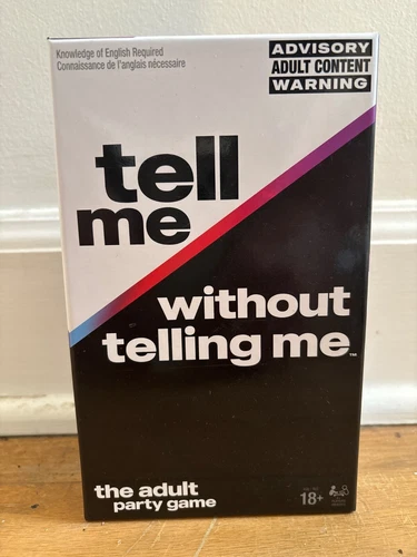 Tell Me Without Telling Me Card Game