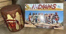 Vintage Native American Souvenir Toy Drum Booklet