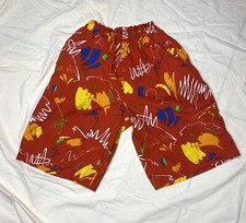 1980's Woolrich Mens Totally 80s Board Shorts Size Large