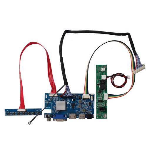 HDVGA CVBS USB LCD Controller Board For 21.5" 23.8" 27" 1920x1080 LCD Screen