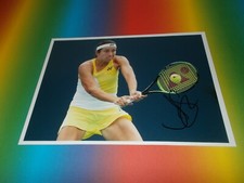 Anastasija Sevastova  Tennis sexy signiert signed Autogramm auf 20x28 Foto in p.