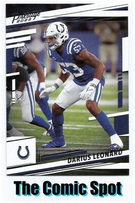 2022 PANINI PRESTIGE ~ DARIUS LEONARD #128 ~ INDIANAPOLIS COLTS ~ NFL CARD BASE