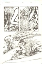 TOMB RAIDER #44, PAGE 6 - ORIGINAL COMIC ART BY WILSON TORTOSA