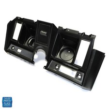 1969 Camaro Dash Gauge Carrier Instrument - Black Housing With Chrome Trim