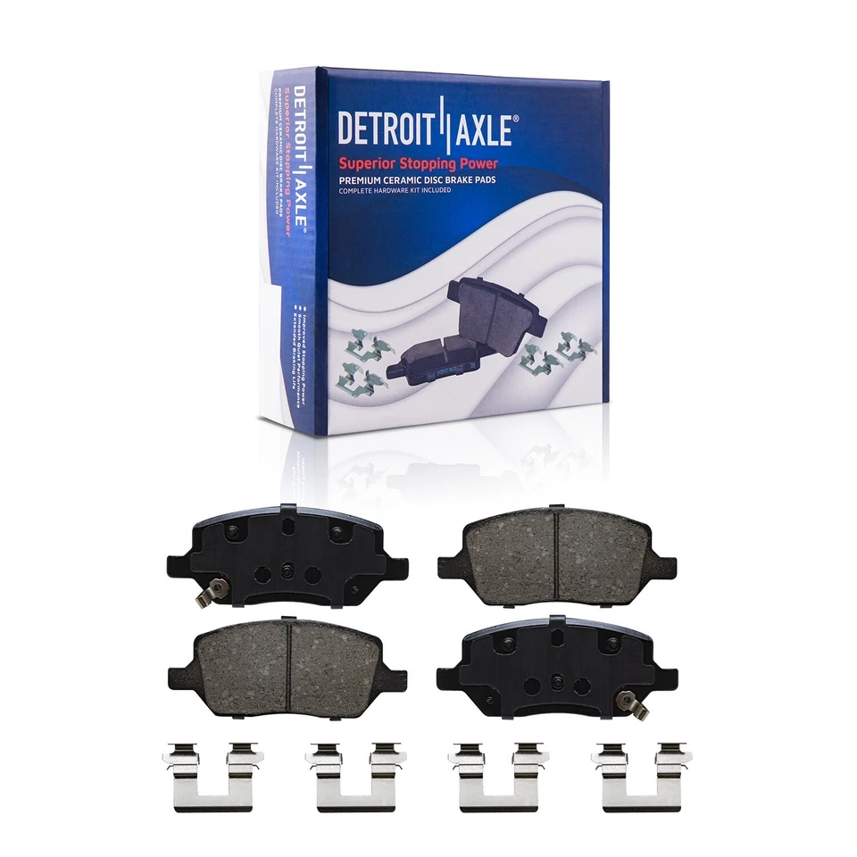 FWD Rear Wheel Bearing Brake Rotors and Pads for 2005 Uplander Terraza Montana - Image 4 of 4