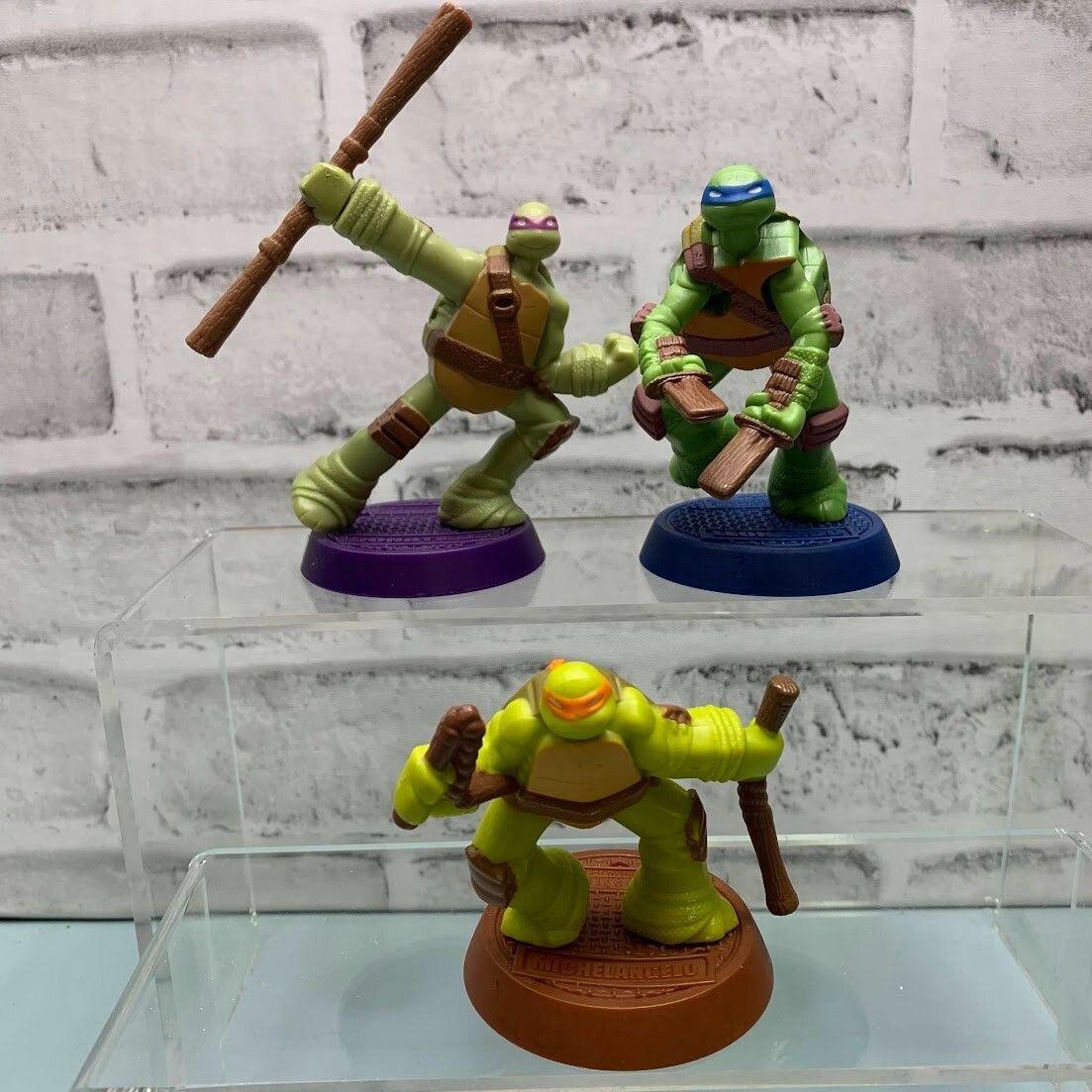 2012 TMNT McDonald's Teenage Mutant Ninja Turtles Happy Meal Toy