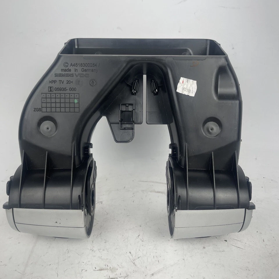 Smart Fortwo W451 2008 2009-2014 tablero central aire acondicionado ventilación A4518300254 OEM Foto 3 de 4